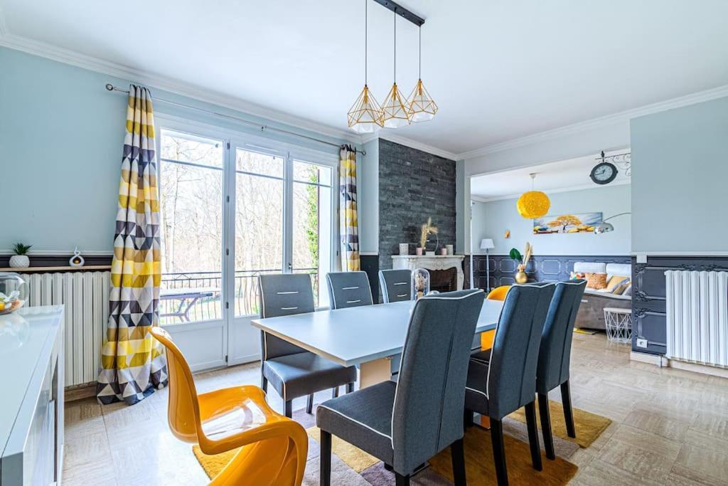 Charmante Maison Au Calme Yerres Zewnętrze zdjęcie